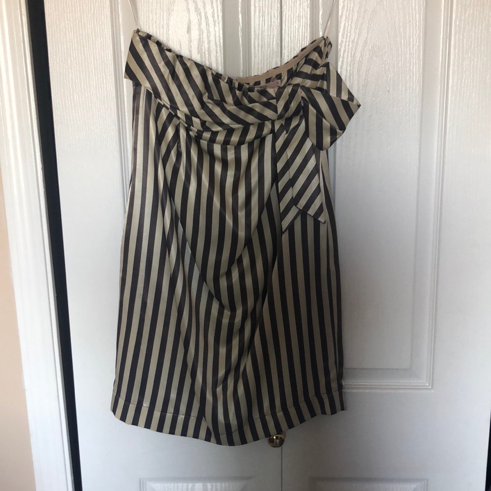 Red Valentino strapless dress